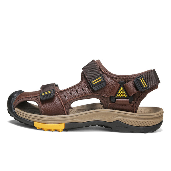 kaegreel handmade leather shoes sandals slippers 31566 brown