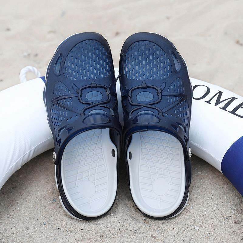 Kaegreel Hombre Hollow Out Peso ligero transpirable Playa Sandalias informales