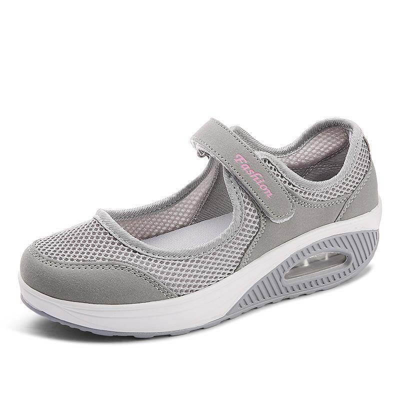 Women's Summer Breathable Mesh Fitness Sneaker Platform Sneakers