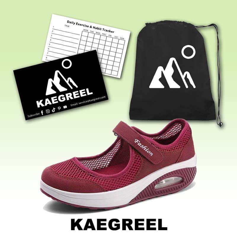 Women's Summer Breathable Mesh Fitness Sneaker Platform Sneakers