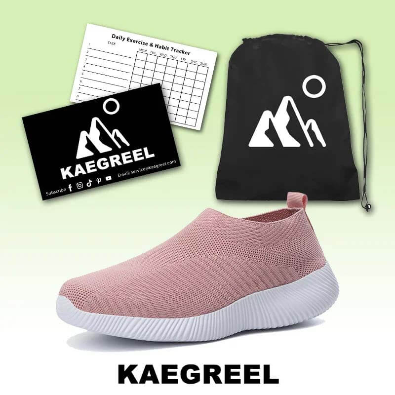 Women Elastic Socks Shoes Sports Casual Lightweight Flat Flying Woven Slip-on