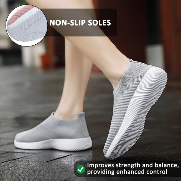 kaegreel knit shoes 31536 sliver