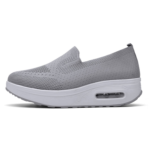 kaegreel knit shoes 31538 grey