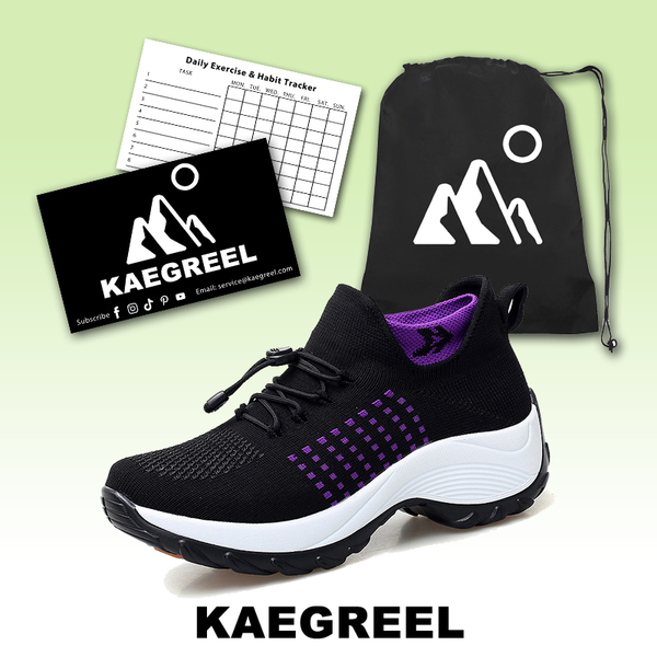 kaegreel knit shoes 31539 dark purple