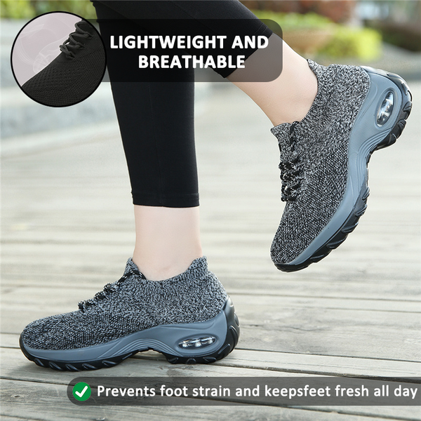 kaegreel knit shoes 31540 grey
