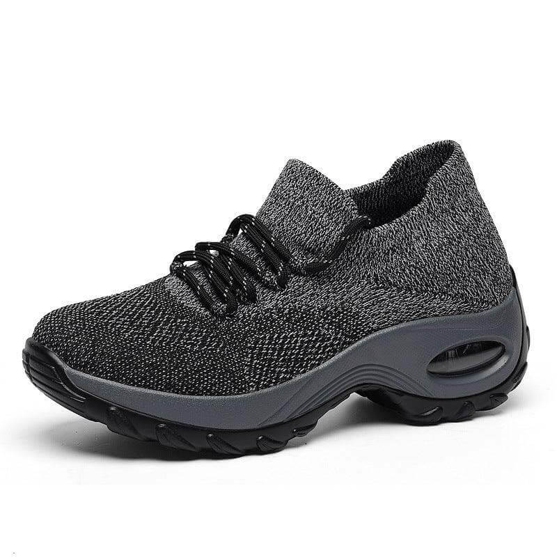 Women Sports Flying Knit Socks Shoes Casual Running Shoes