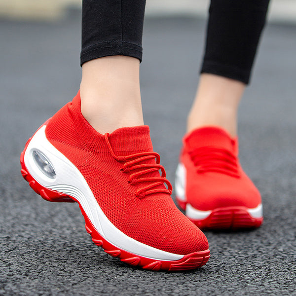 kaegreel knit shoes 31540 red