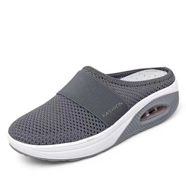 kaegreel knit shoes 31554 dark gray