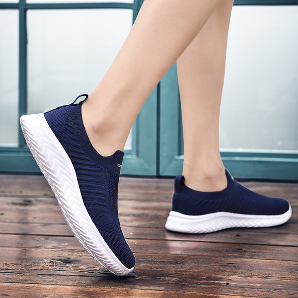 Men Women Sports Fitness Running Flying Knit Shoes (Unisex)