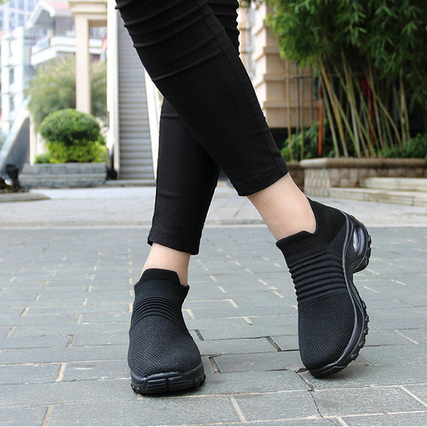 kaegreel knit shoes 31557 pure black