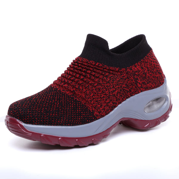 kaegreel knit shoes 31557 red