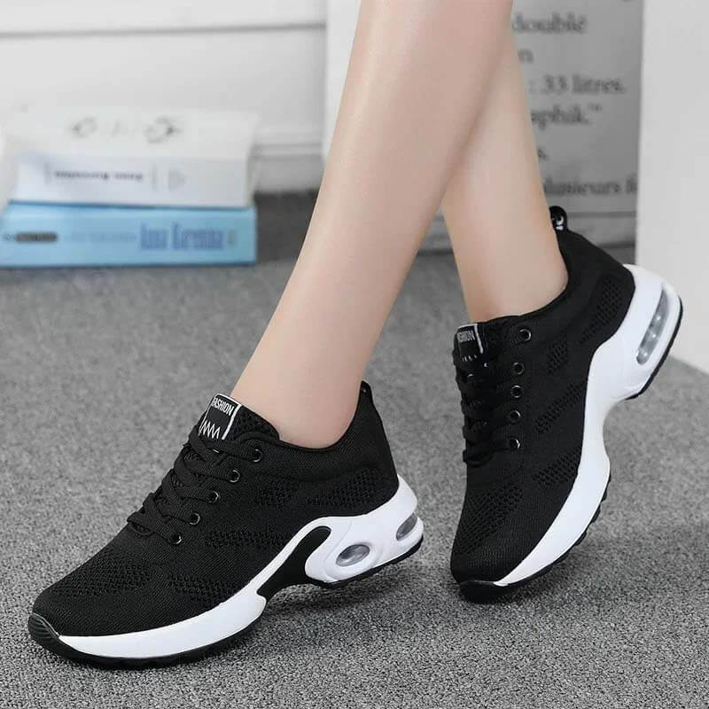 Women Spring Mesh Flying Weaving Comfortable Casual Sports Shoes