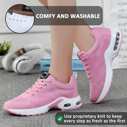Women Spring Mesh Flying Weaving Comfortable Casual Sports Shoes