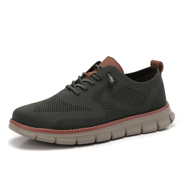 kaegreel knit shoes 31562 army green grey