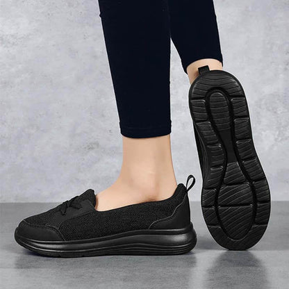 套脚懒人鞋一脚蹬跨境四季休闲女鞋 2023 新款妈妈鞋低帮平底健步鞋