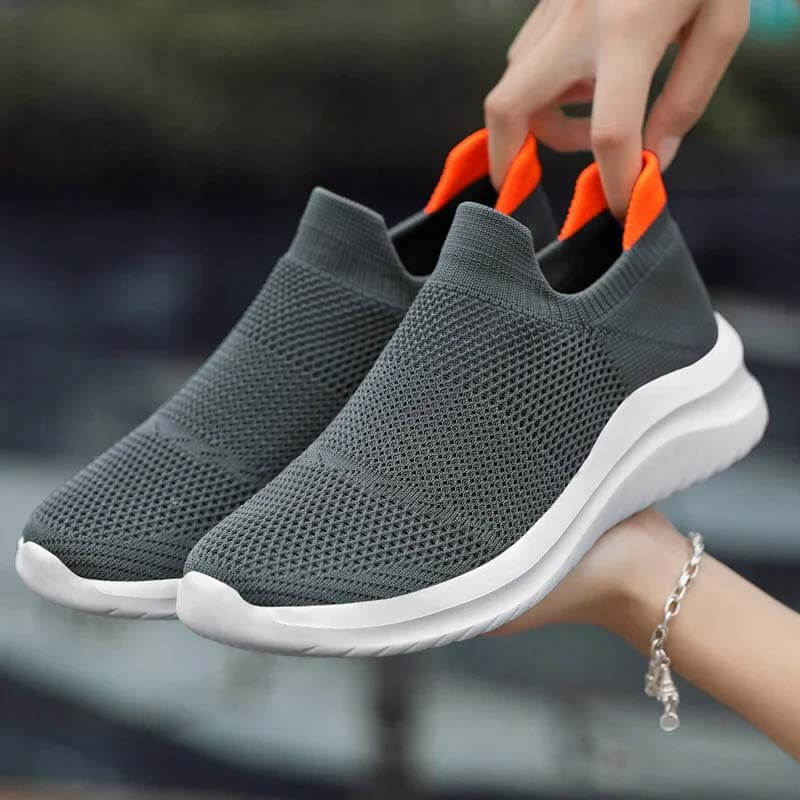 Women's Men's Flying Knit Socks Mesh Shoes Trendy Fashion Casual Sports Running Shoes (Unisex)