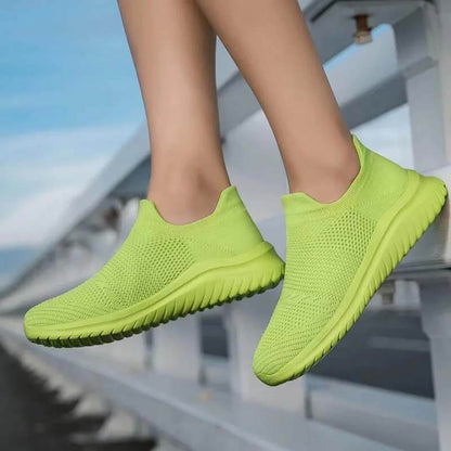 Women's Men's Flying Knit Socks Mesh Shoes Trendy Fashion Casual Sports Running Shoes (Unisex)