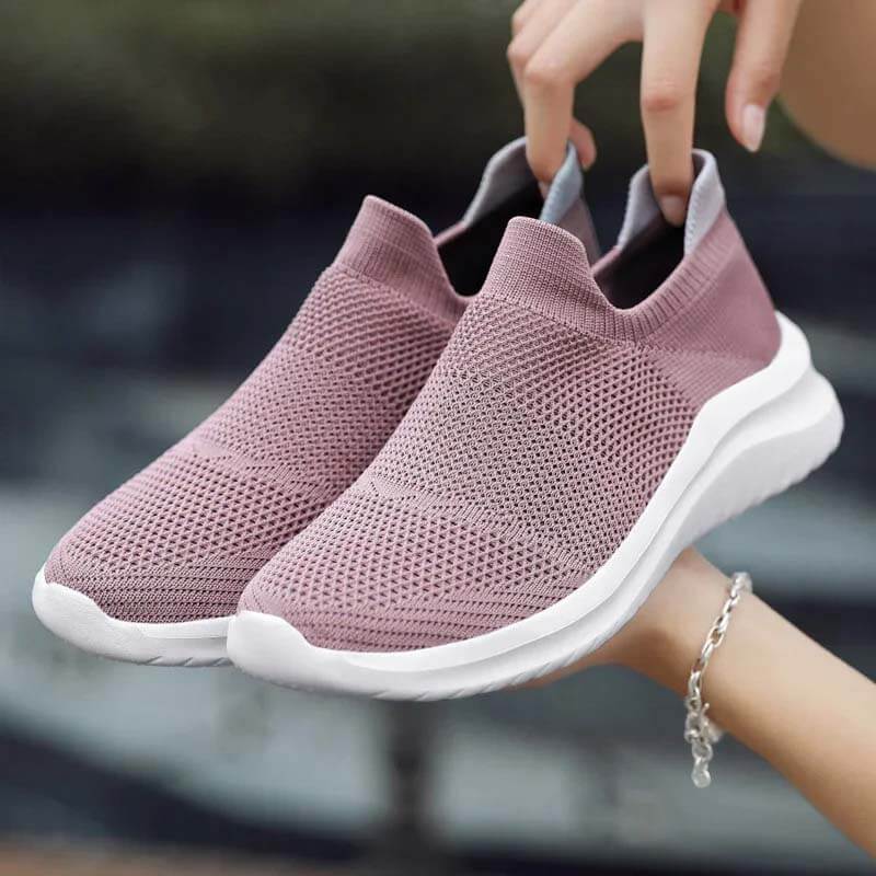 Women's Men's Flying Knit Socks Mesh Shoes Trendy Fashion Casual Sports Running Shoes (Unisex)