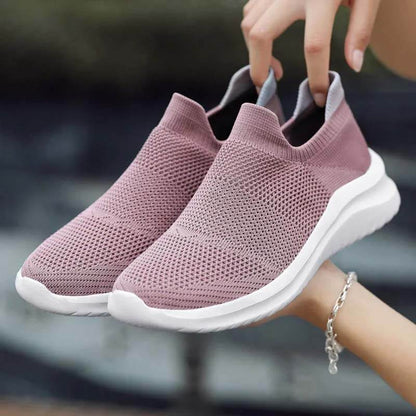 Women's Men's Flying Knit Socks Mesh Shoes Trendy Fashion Casual Sports Running Shoes (Unisex)