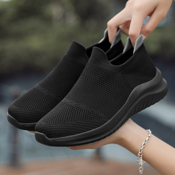 kaegreel knit shoes 31572 pure black