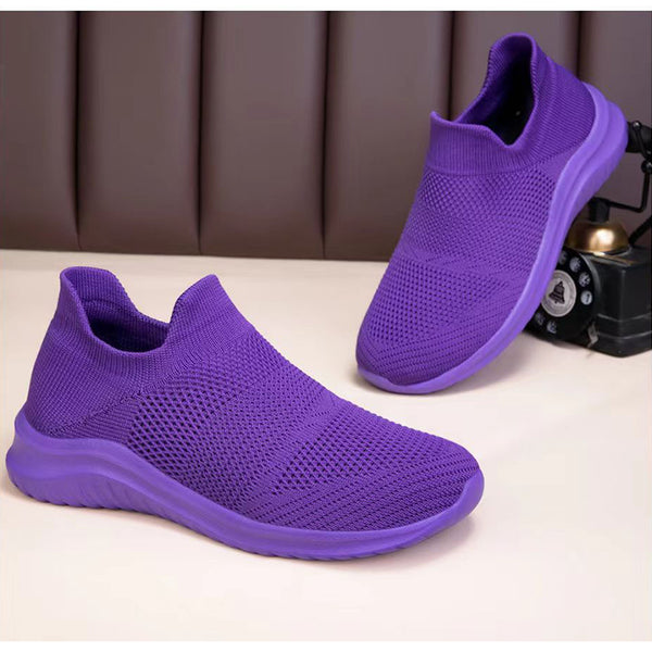 kaegreel knit shoes 31572 purple