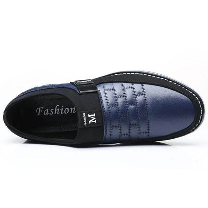 Cuero genuino de Cuero de Kaegreel Detalle Non Slip Sole Sole Sole Zapatos casuales