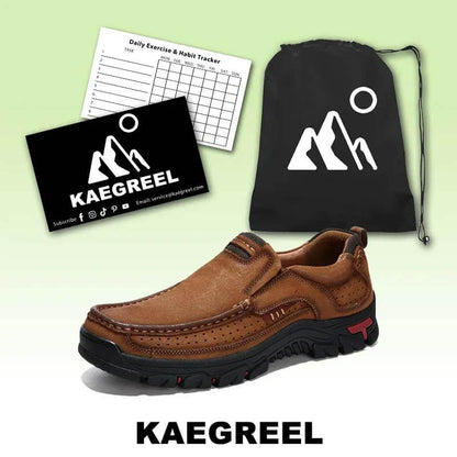 Die ersten Layer-Rindsleder-Wanderschuhe der Männer für vier Jahreszeiten