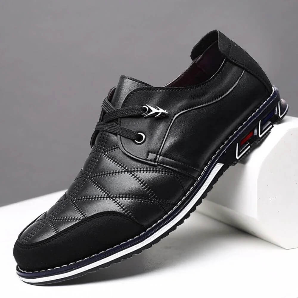 Kaegreel pour hommes en cuir à carre