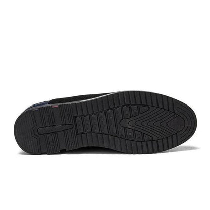 Botas de tobillo de cuero ocasionales de cordón de punta redonda para hombres (ancho de zapato estrecho, tamaño más grande.)