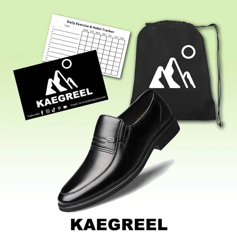 Kaegreel Men's Casual Fashion Slip-on Loafers Business Shoes