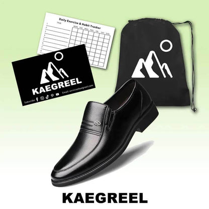 Kaegreel Men's Casual Fashion Slip-on Loafers Business Shoes