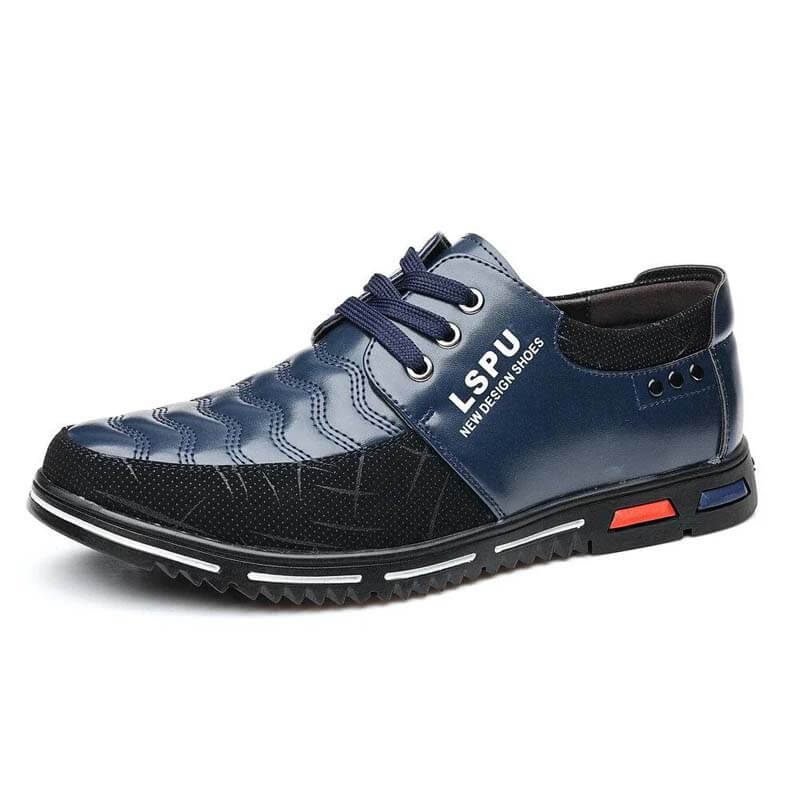 Men lace up breathable non-slip comfortable leisure business shoes