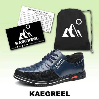 Men lace up breathable non-slip comfortable leisure business shoes