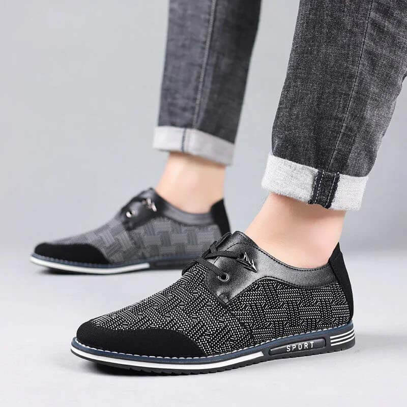 Kaegreel uomini speciali in pelle scamosciata in pelle scamosciata scarpe per affari morbidi