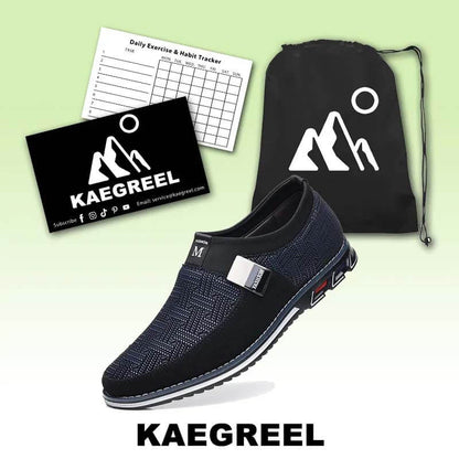 Sobre de gamuza para hombres Hebilla de metal Slip on Soft Sole Business Casual Shoes