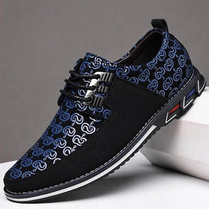 Men Microfibra de cuero empalme de hebilla de metal sin deslizamiento zapatos casuales suaves EU 49/EU 50