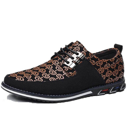 Men Microfibra de cuero empalme de hebilla de metal sin deslizamiento zapatos casuales suaves EU 49/EU 50