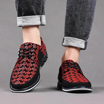 Men Microfibra de cuero empalme de hebilla de metal sin deslizamiento zapatos casuales suaves EU 49/EU 50