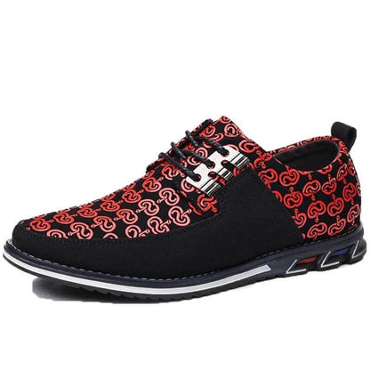 Men Microfibra de cuero empalme de hebilla de metal sin deslizamiento zapatos casuales suaves EU 49/EU 50