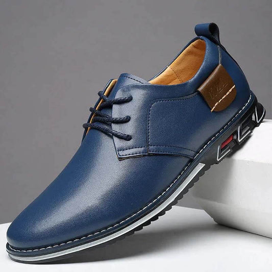 Herren Freizeitschuhe Reine Farbe Mikrofaser Leder Rutschfeste Freizeit Autofahrerschuhe