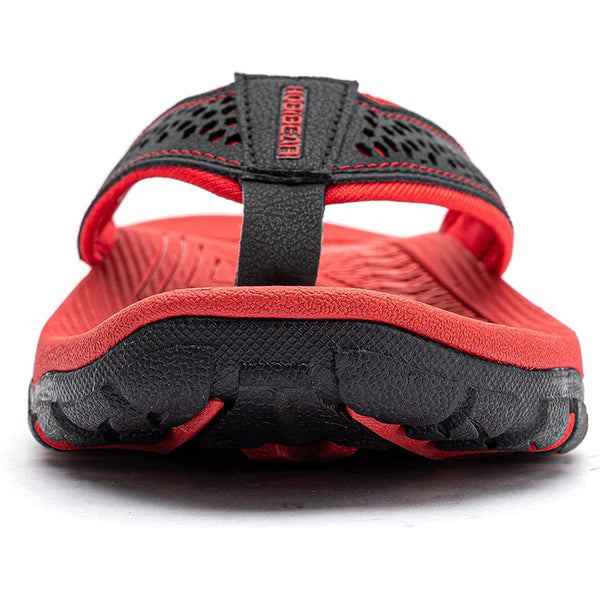 kaegreel leather sandals slippers 31405 red