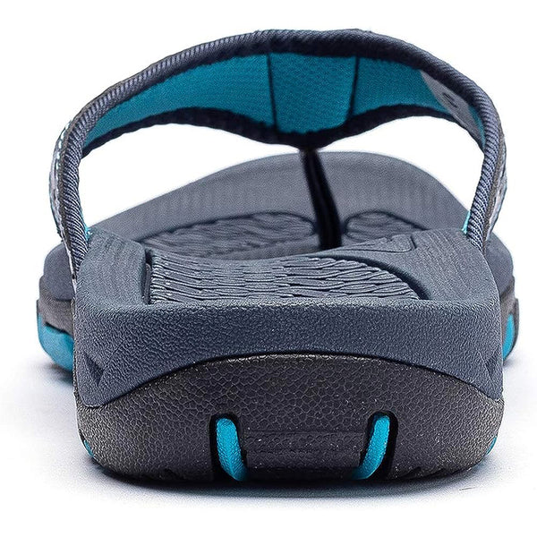 kaegreel leather sandals slippers 31405 blue