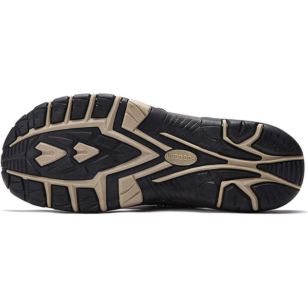 kaegreel leather sandals slippers 31405 brown2