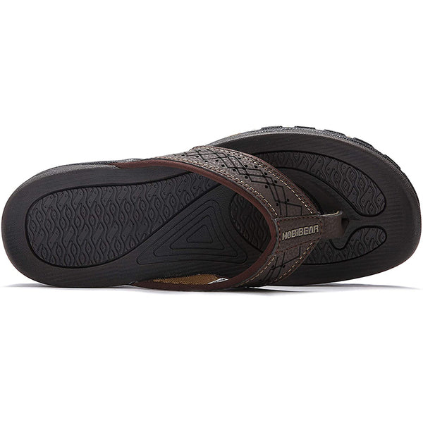kaegreel leather sandals slippers 31405 brown2