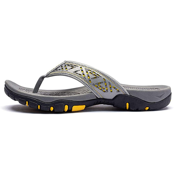 kaegreel leather sandals slippers 31405 grey2 