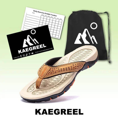 Uomini sandali in pelle sport infraggtiti comfort casual all'aperto