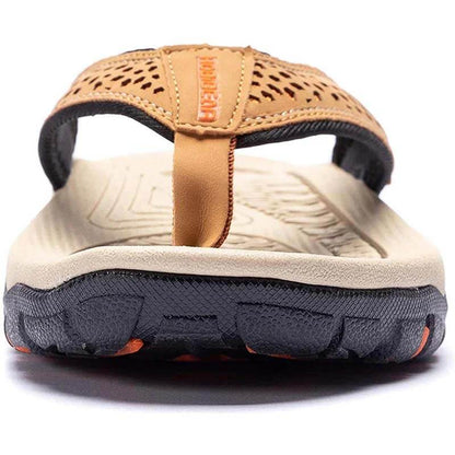 Uomini sandali in pelle sport infraggtiti comfort casual all'aperto