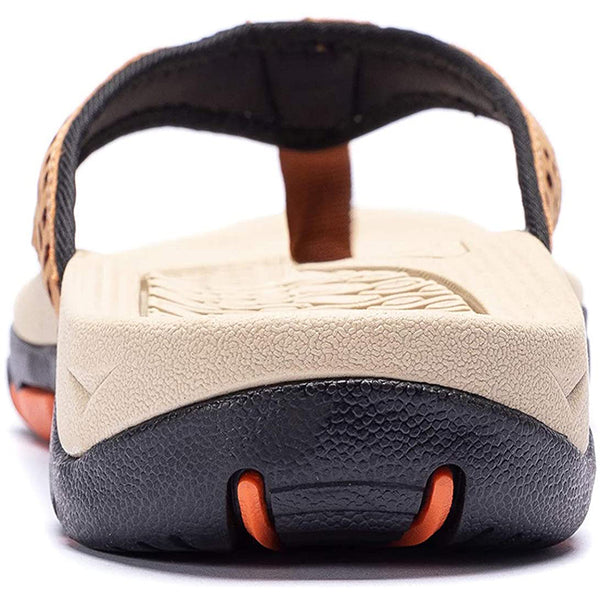 kaegreel leather sandals slippers 31405 khaki