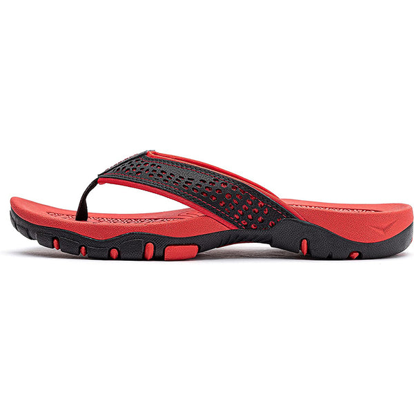 kaegreel leather sandals slippers 31405 red