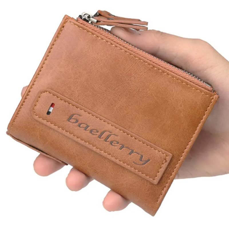 Portefeuille multifonction multifonction rétro pour hommes